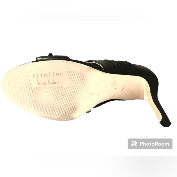 Nicole Miller Artelier Addison black heels 10 - Picture 12 of 14